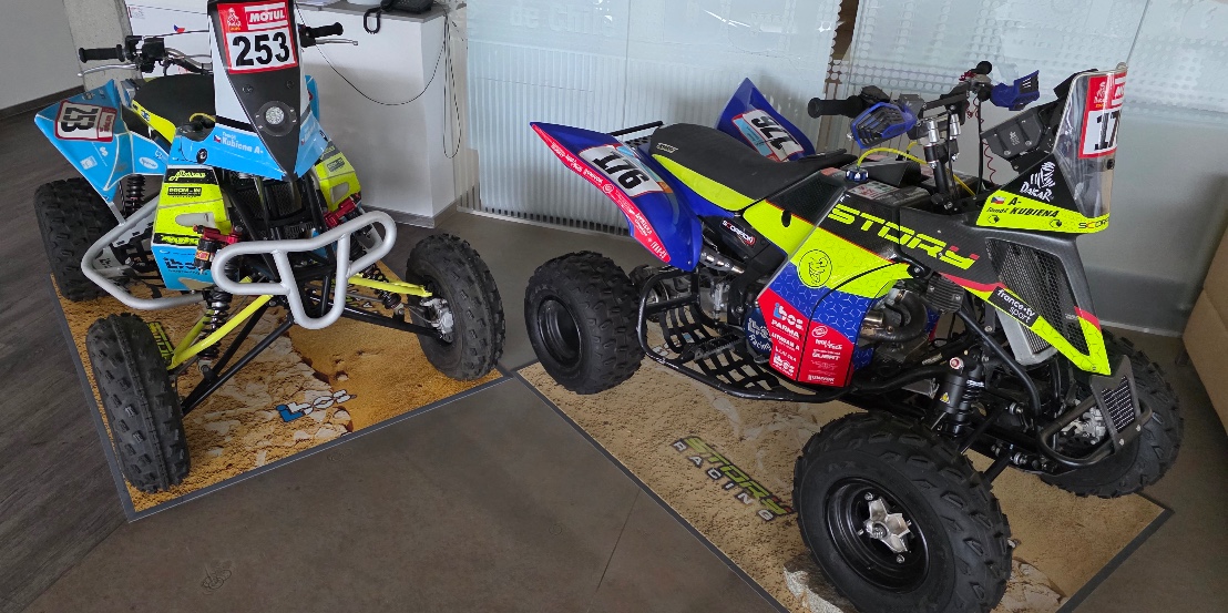 Podalha pod čtyřkolku s potiskem